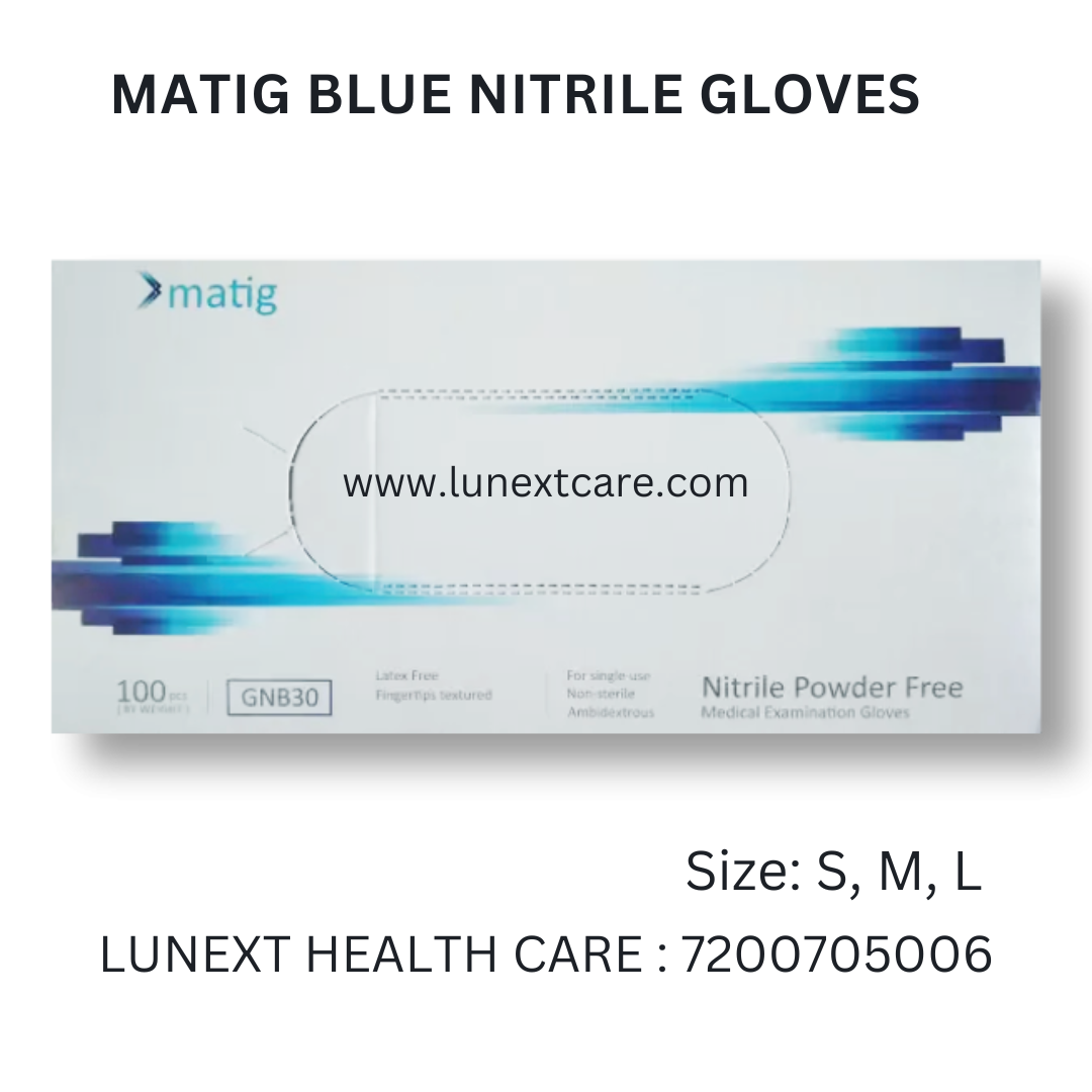 MATIG NITRILE POWDER FREE gloves chennai