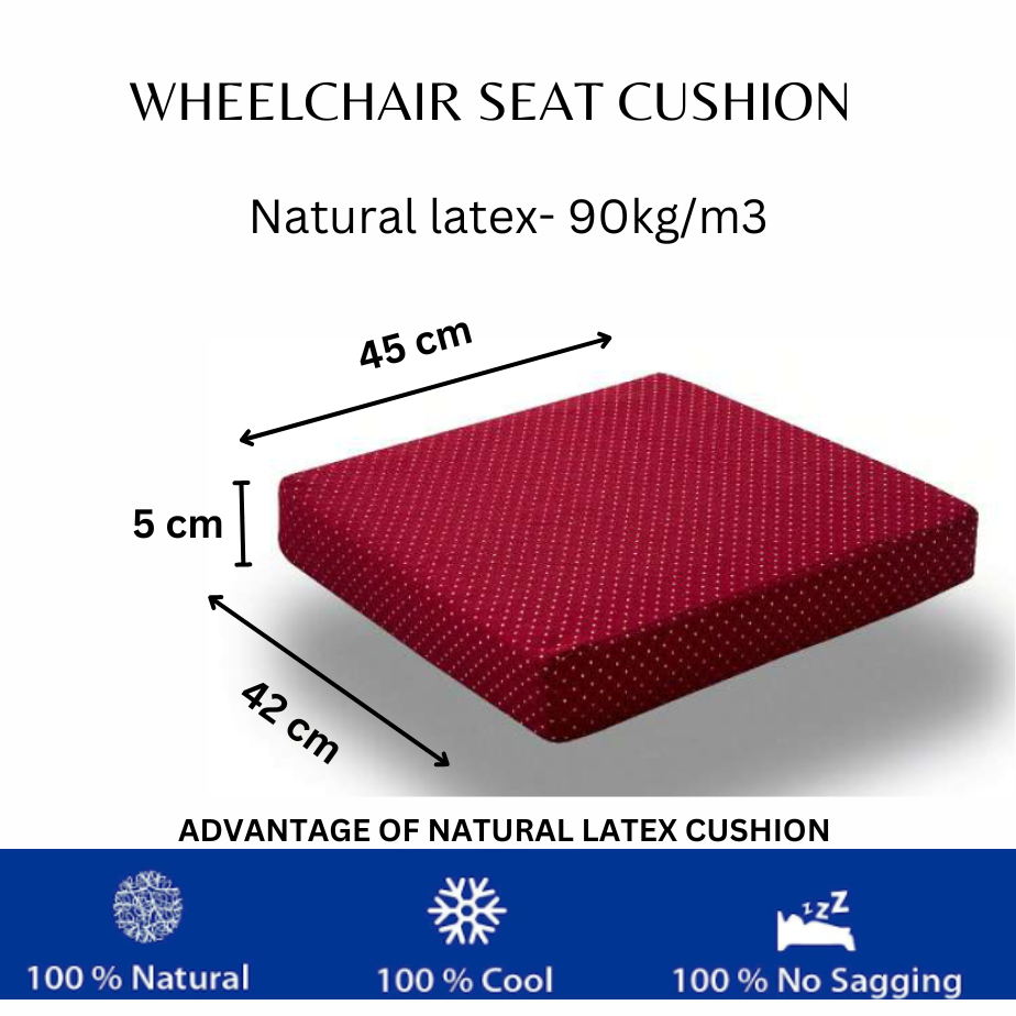 WHEELCHAIR SEAT CUSHION