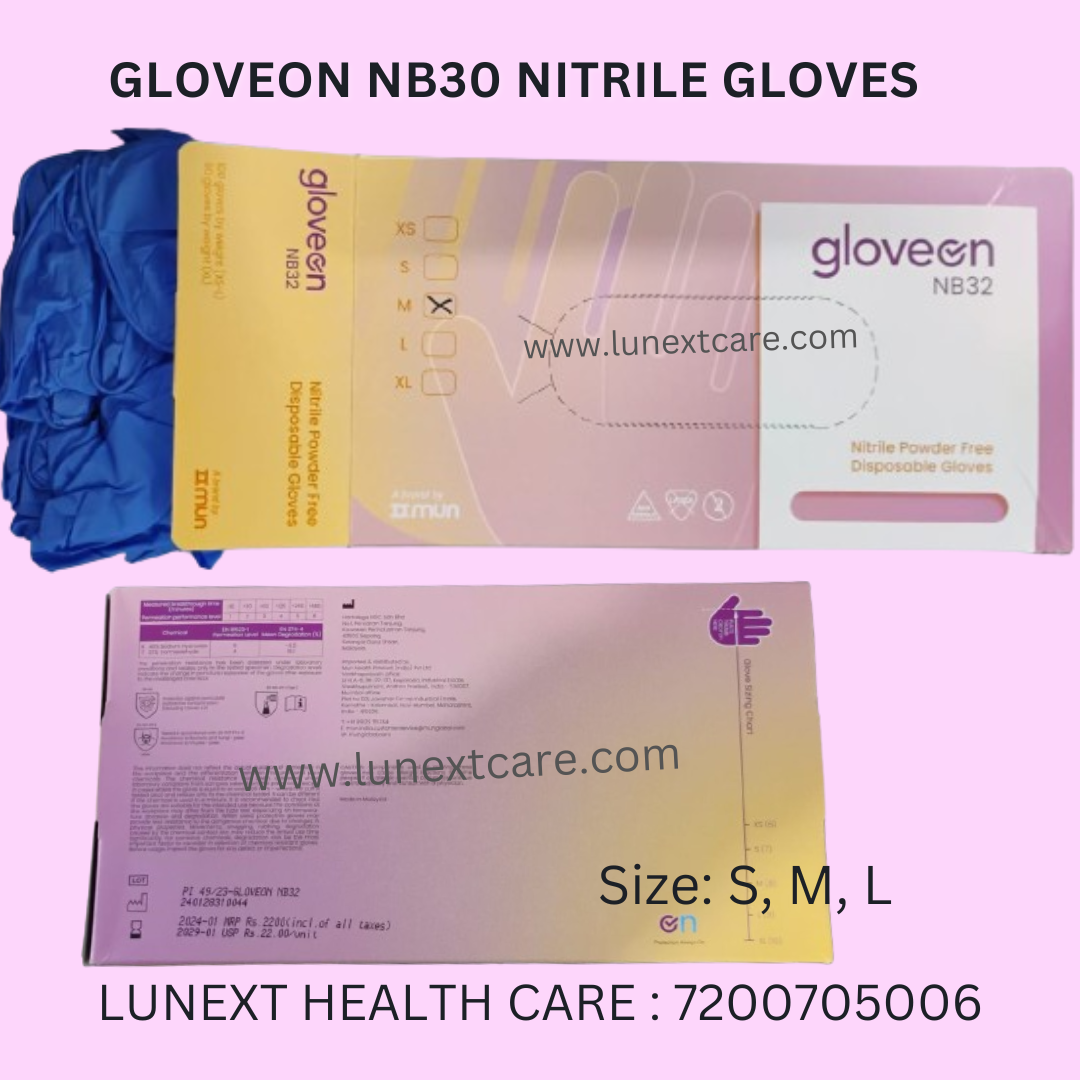 Gloveon NB32 NITRILE GLOVES Chennai