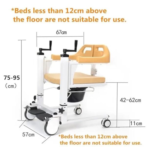 KARMA PATIENT TRANSFER WHEELCHAIR INDIA - RYDER TC 10-best price no1 - Image 4