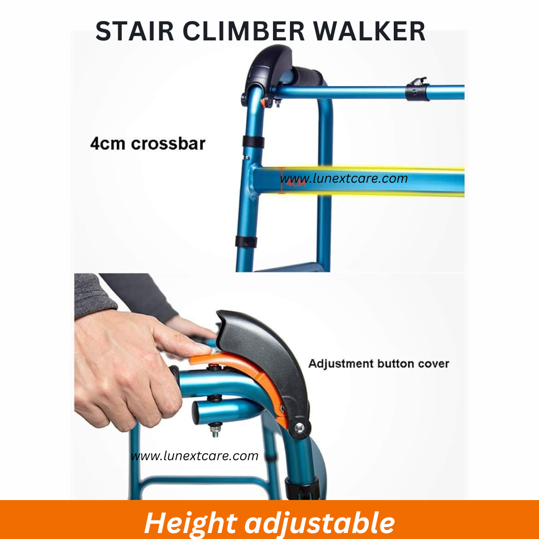 Stair climbing walker chennai- Foldable walker Premium quality best price no1 - Image 4