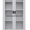 Modular Pharmacy rack with Swing glass door
