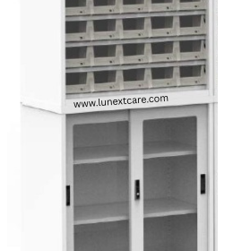 Modular pharmacy rack 36 bin