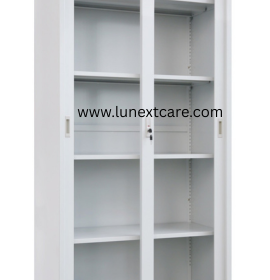 Modular Pharmacy rack with Slide Glass Door