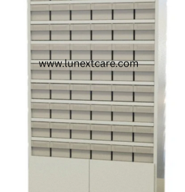 Modular Pharmacy Rack with 60 bin