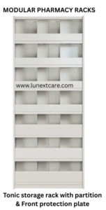 Modular pharmacy Tonic rack 